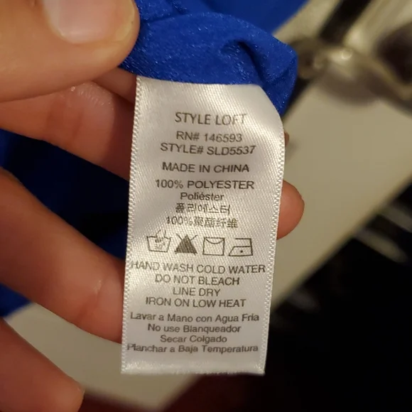 EUC Deep Royal Blue Dress - Picture 11 of 13